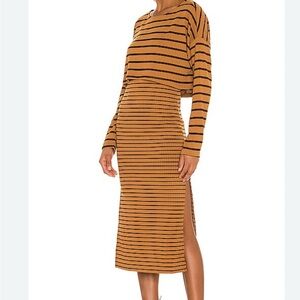 Free People Zinnia Striped Set